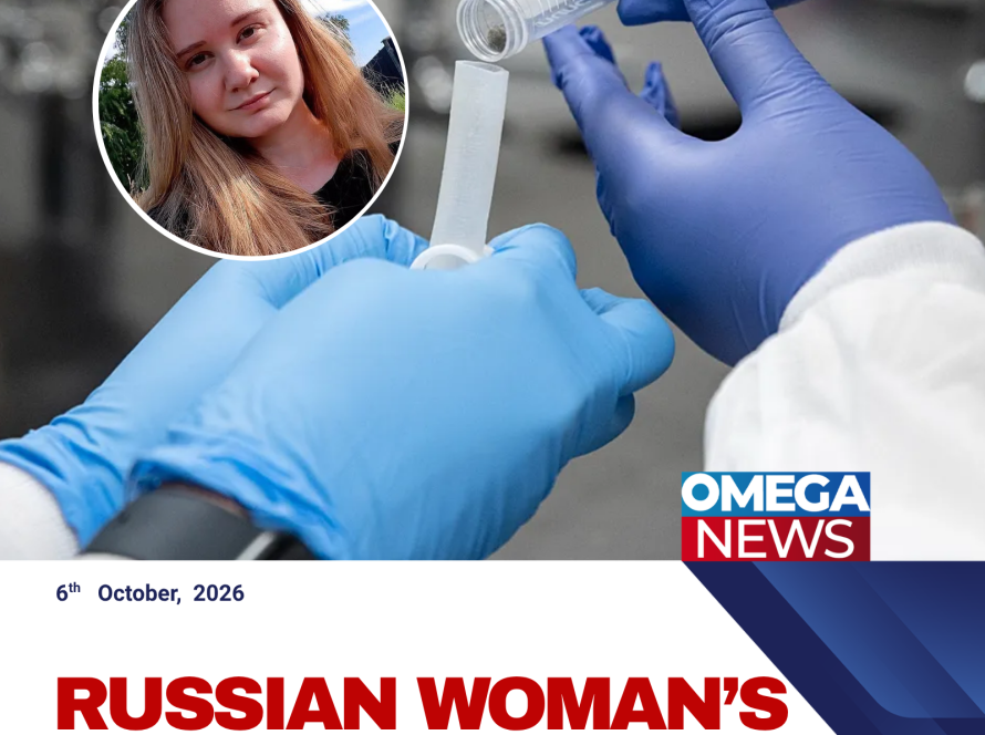 A laboratory worker at an anti-plague research institute in Siberia as authorities investigate a woman’s death from unexplained pneumonia.