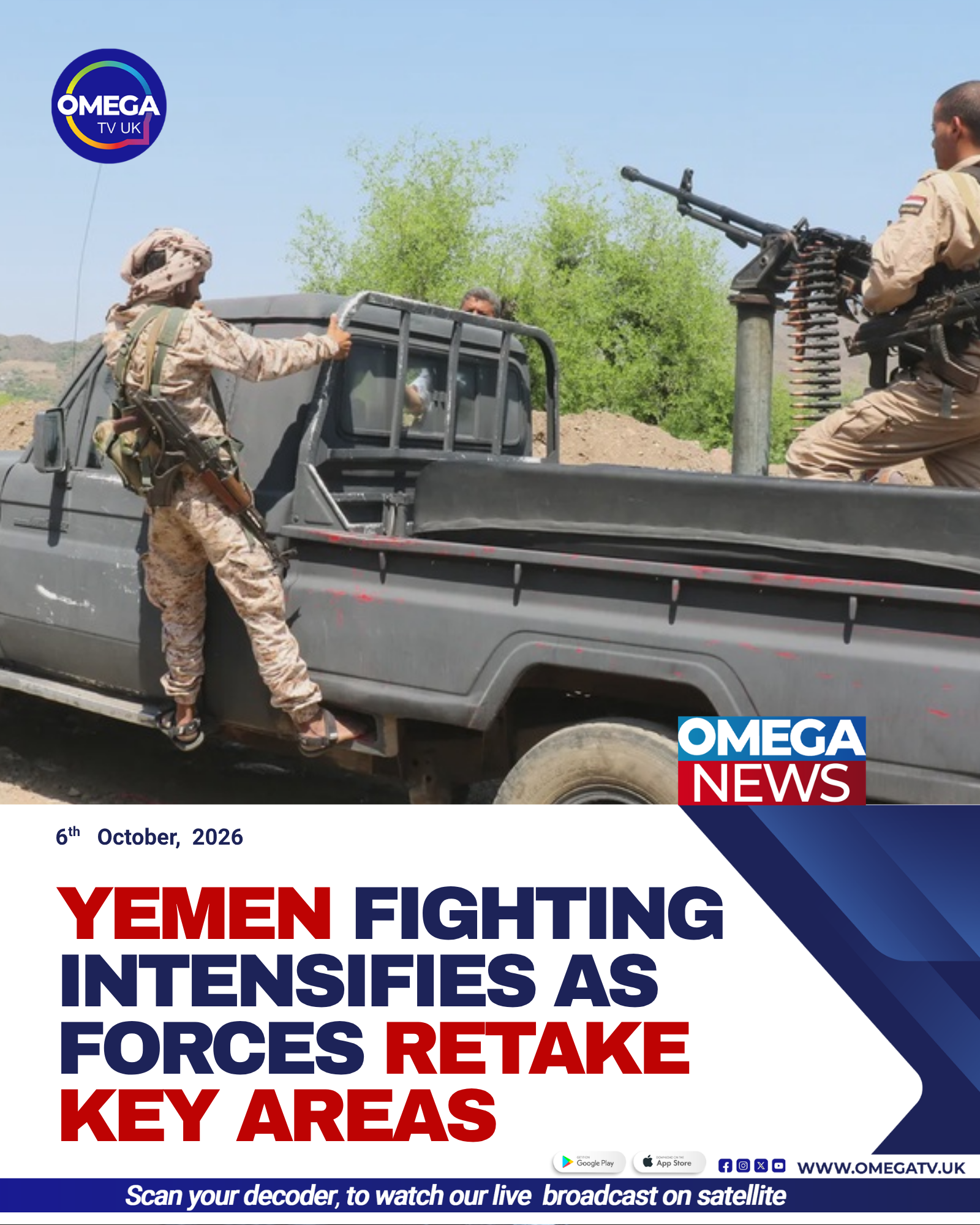 Yemeni government forces and military vehicles near the Bab el-Mandeb Strait during an offensive against Houthi fighters.