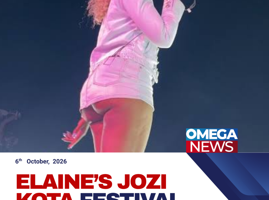 South African singer Elaine performing at the Jozi Kota Festival in Johannesburg.