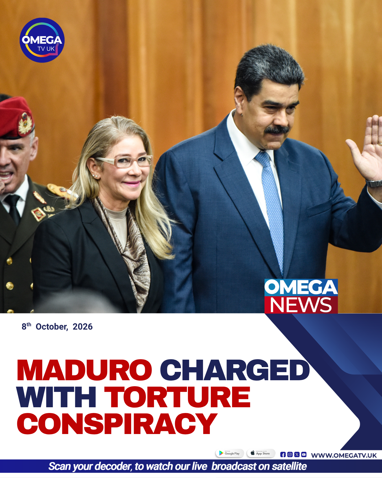 Nicolás Maduro and Cilia Flores face new US charges over an alleged conspiracy to commit torture.