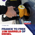France to release 10 mln barrels of diesel from strategic reserves