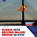 Russia hits second major bridge in Ukraine’s capital Kyiv