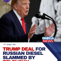 Trump announces deal for Russian diesel as Zelensky calls it a gift to Putin