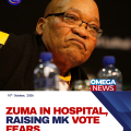 Zuma’s hospitalisation raises questions over MK party election campaign