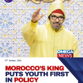 Moroccan king says youth issues must be at forefront of policy agenda
