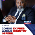 Former DR Congo president says the country is ‘in peril’