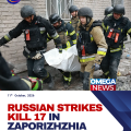 Zaporizhzhia airstrikes kill 17 as Russia intensifies attacks across Ukraine