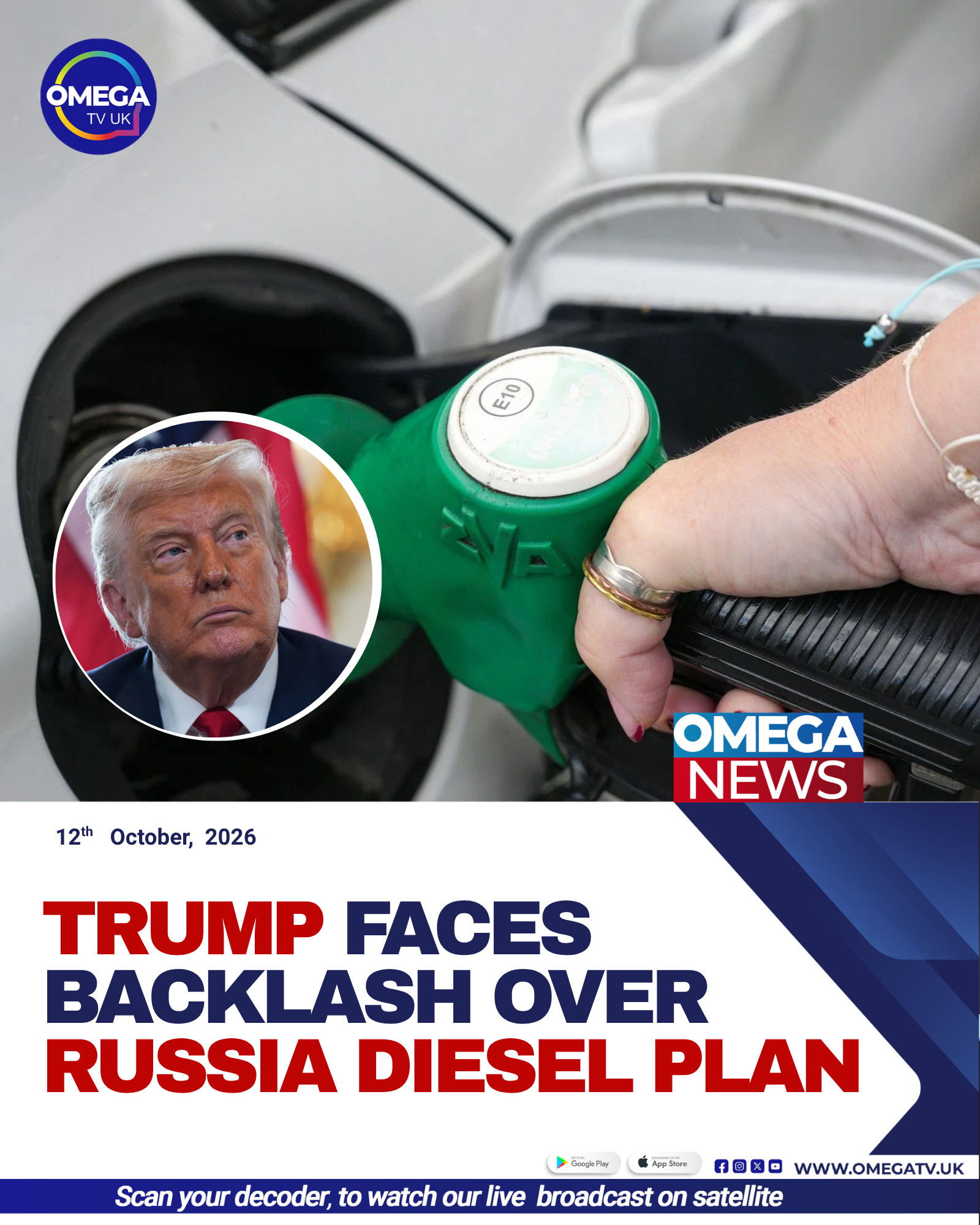 US President Donald Trump faces criticism from lawmakers over plans to import Russian diesel amid rising fuel prices and the war in Ukraine.