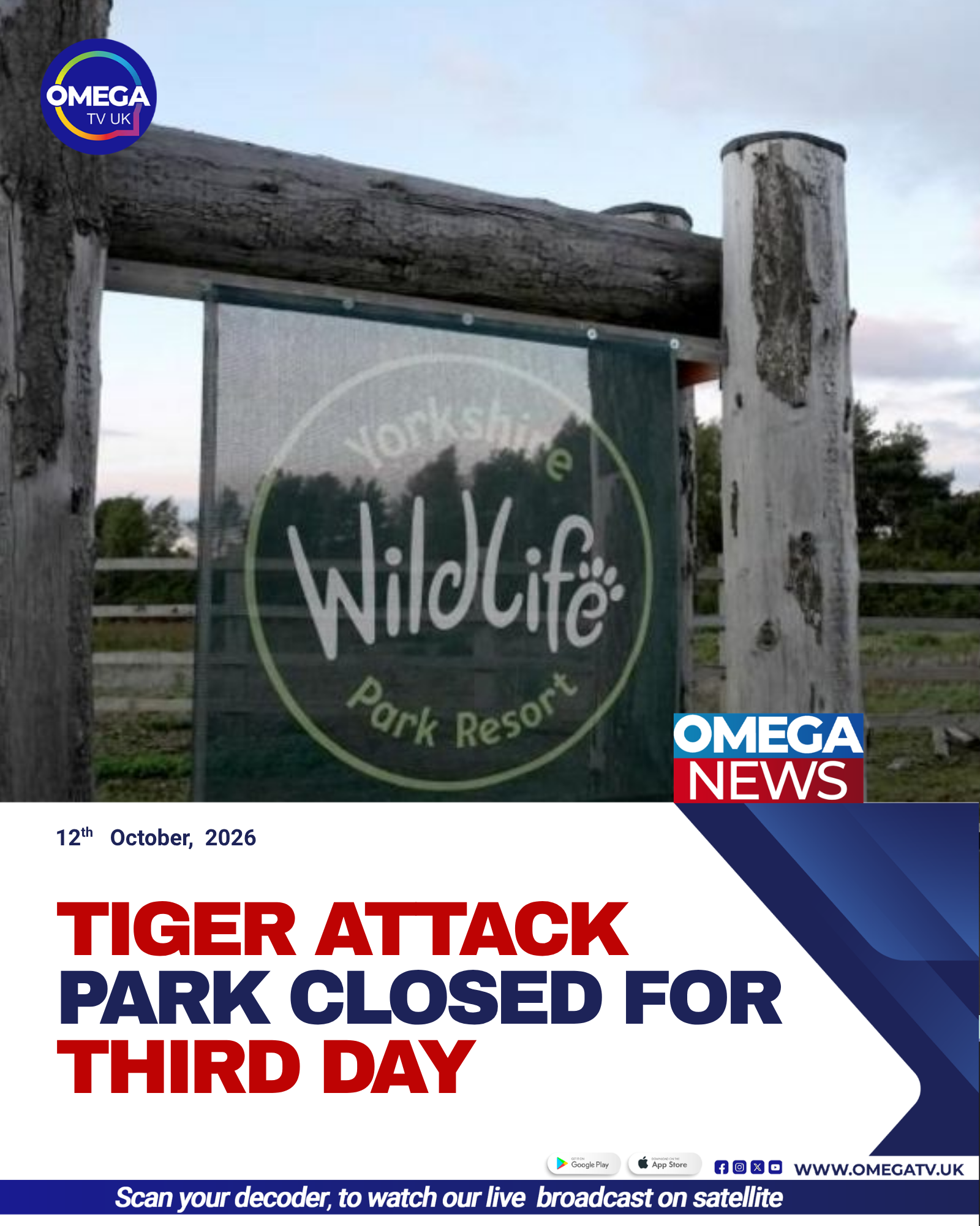 Yorkshire Wildlife Park remains closed as investigations continue following a fatal tiger attack involving the Amur tiger Altai.