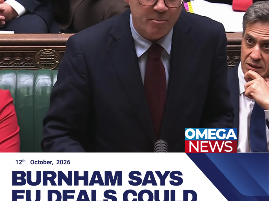 UK Prime Minister Andy Burnham addresses MPs in Parliament on proposed agreements with the European Union.